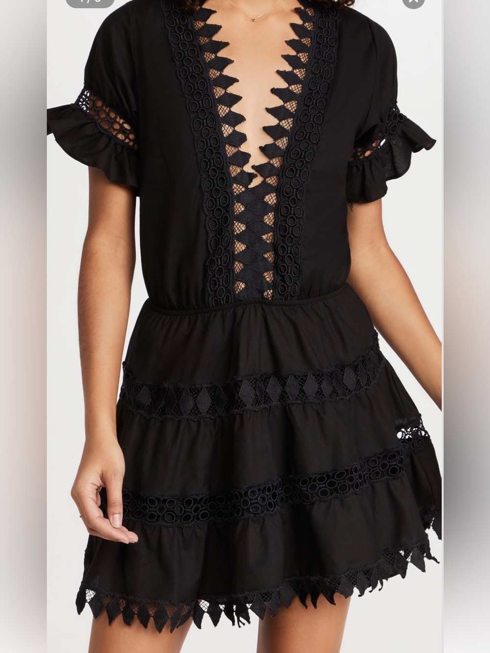 Peixoto Ora Dress Black